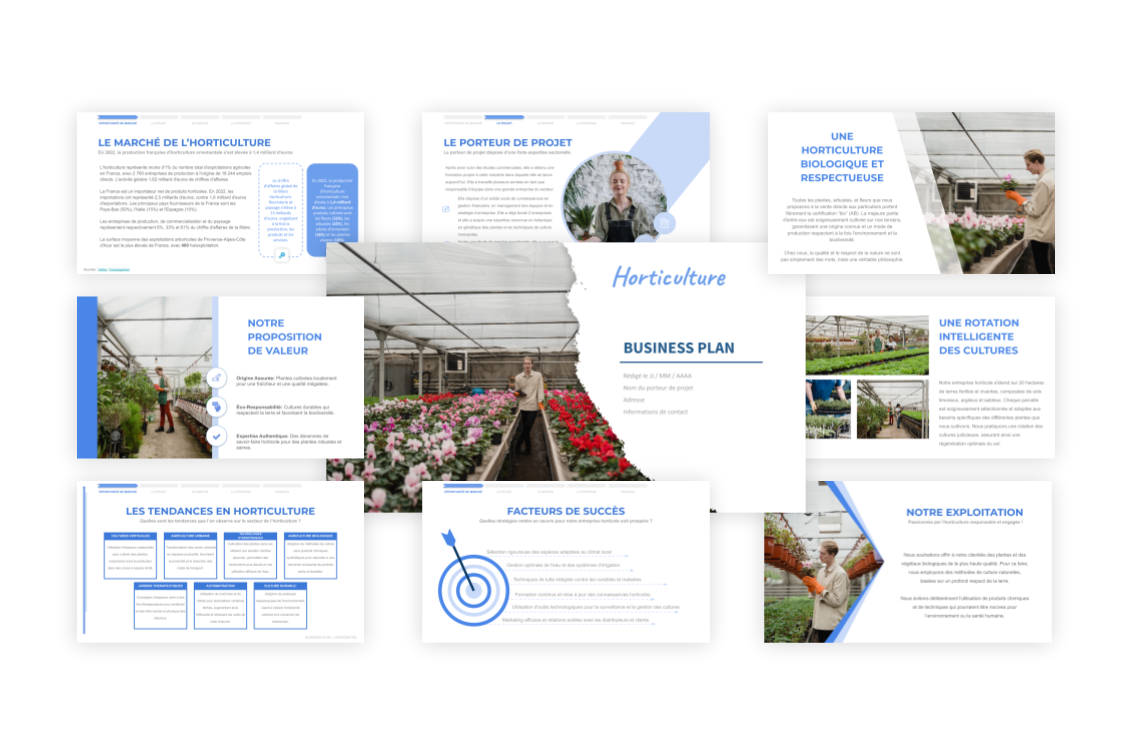 Business plan Horticulture