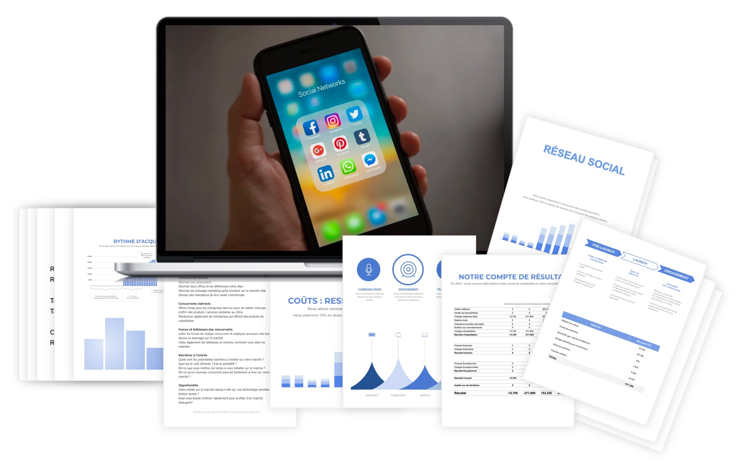 Réseau Social Prévisionnel Financier