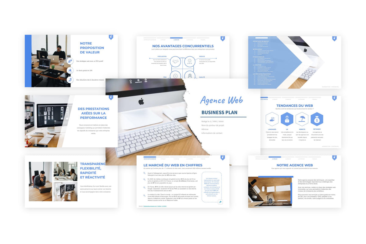 Business plan Agence Web