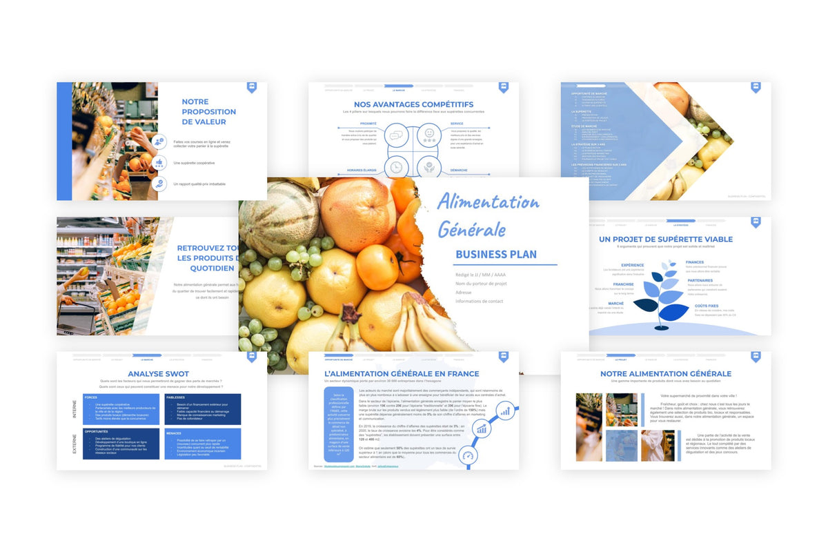 Business plan Alimentation Générale (Supérette)