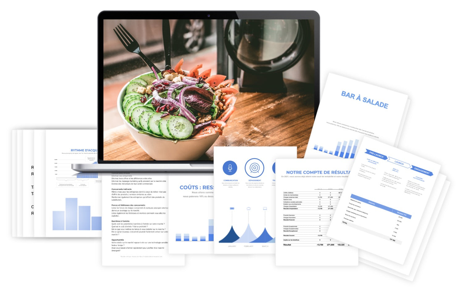 Bar à Salade Prévisionnel Financier