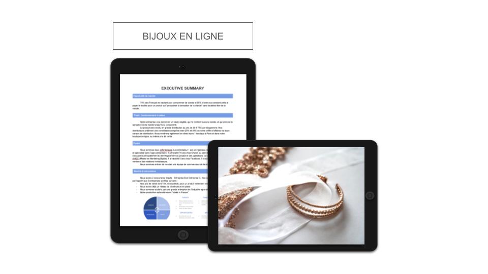 Bijoux en Ligne Executive Summary