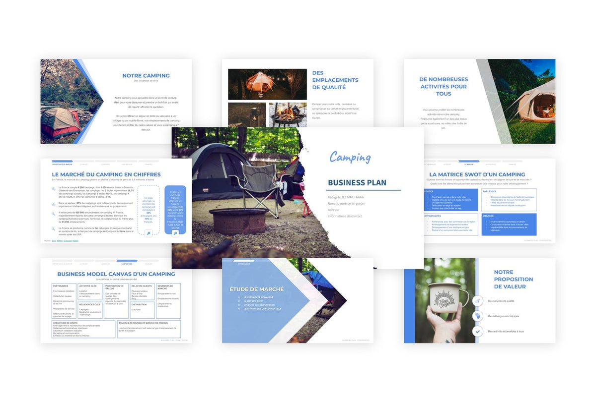 Business plan Camping