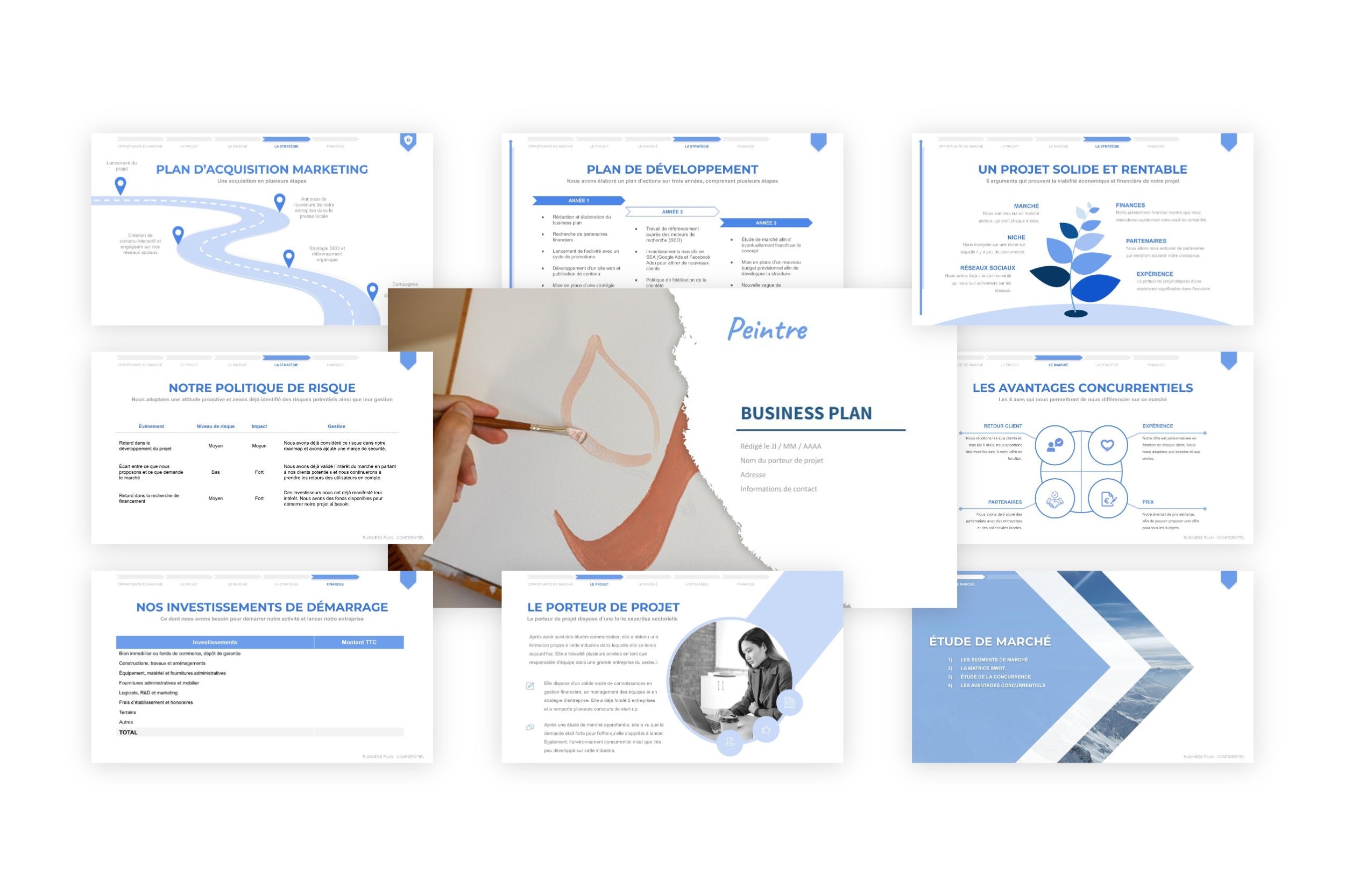 Peintre business plan