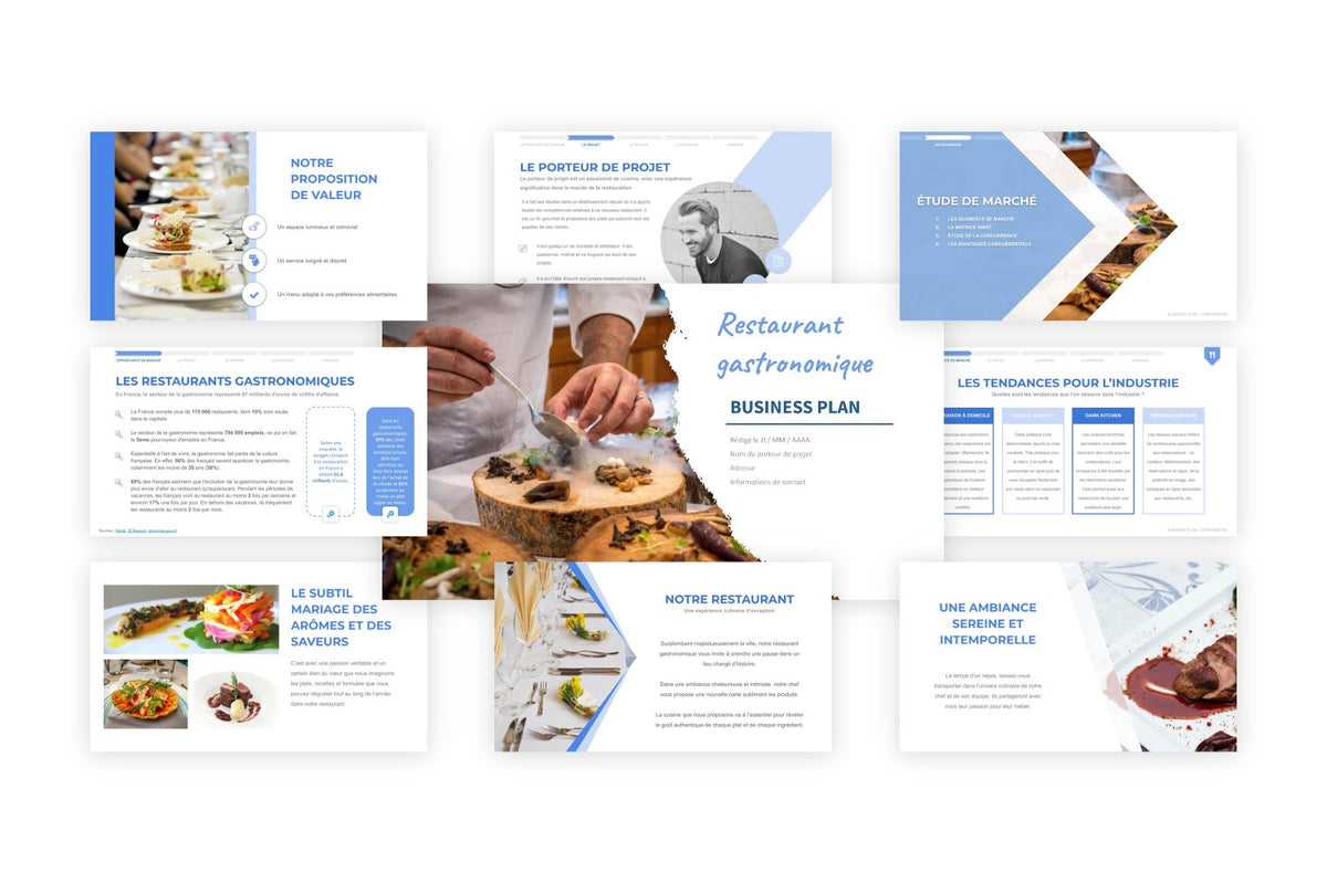 Business plan Restaurant Gastronomique