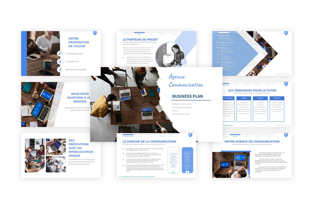 Business plan Agence de Communication