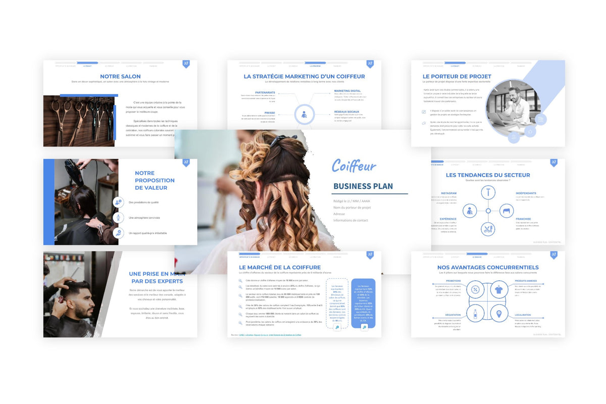 Business plan Salon de Coiffure