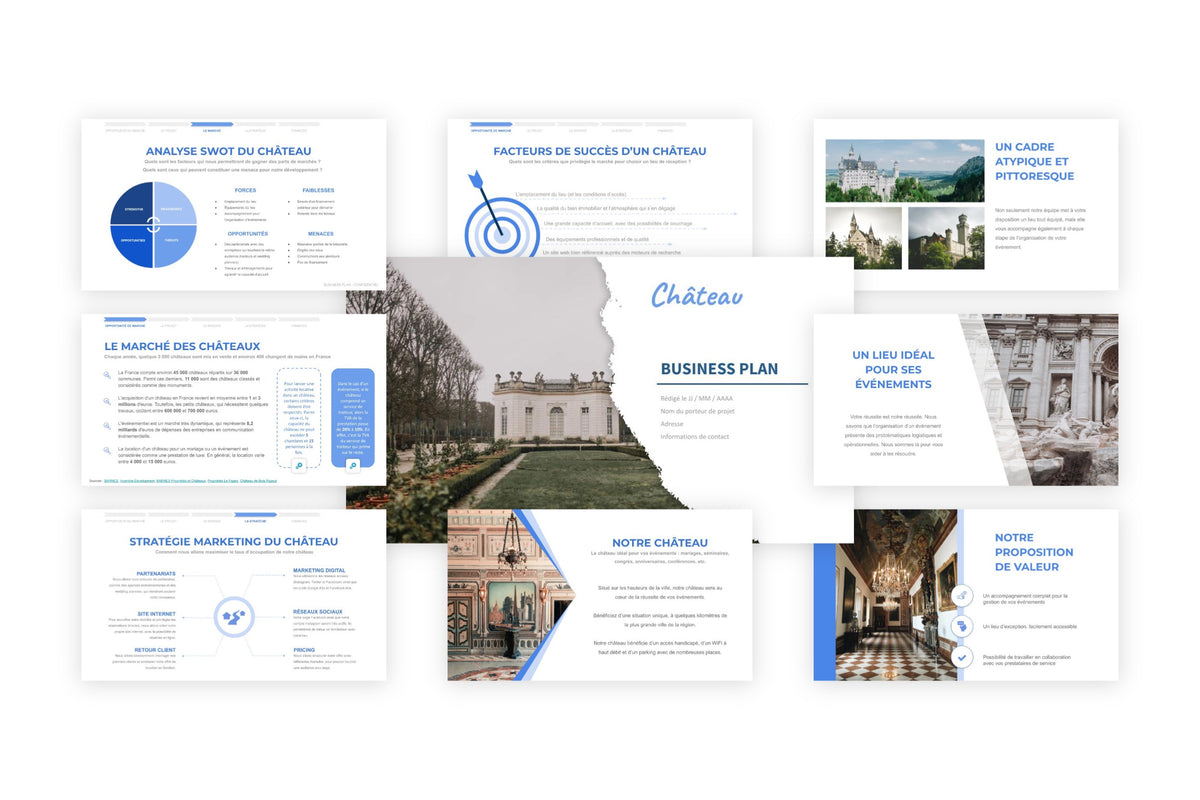 Business plan Château