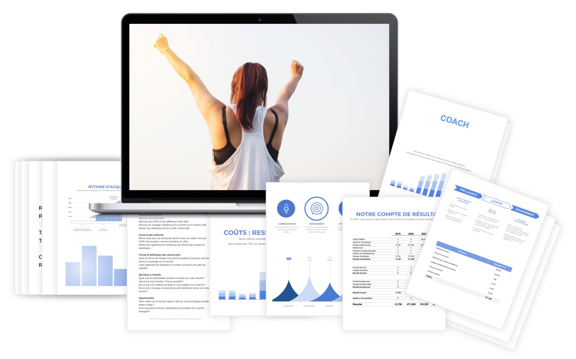 Coach Prévisionnel Financier modele