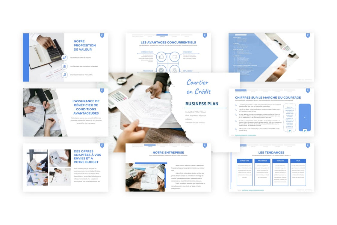 Business plan Courtier en Crédit