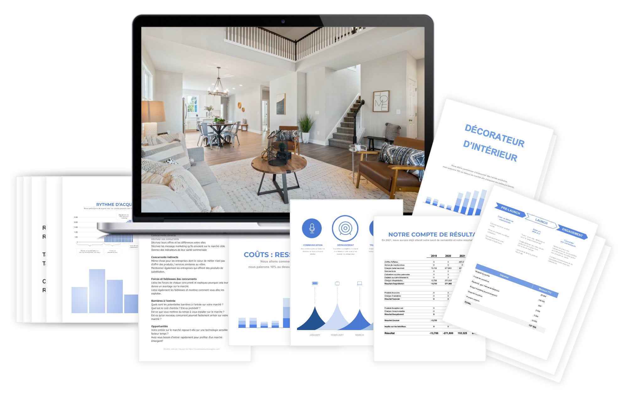 Décorateur d'Intérieur Prévisionnel Financier