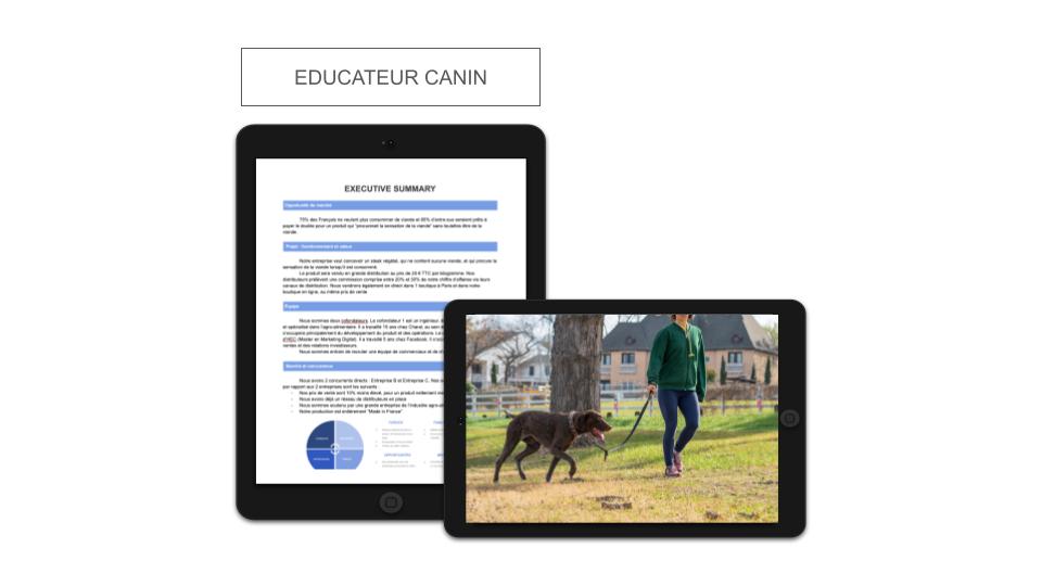 Éducateur Canin Executive Summary