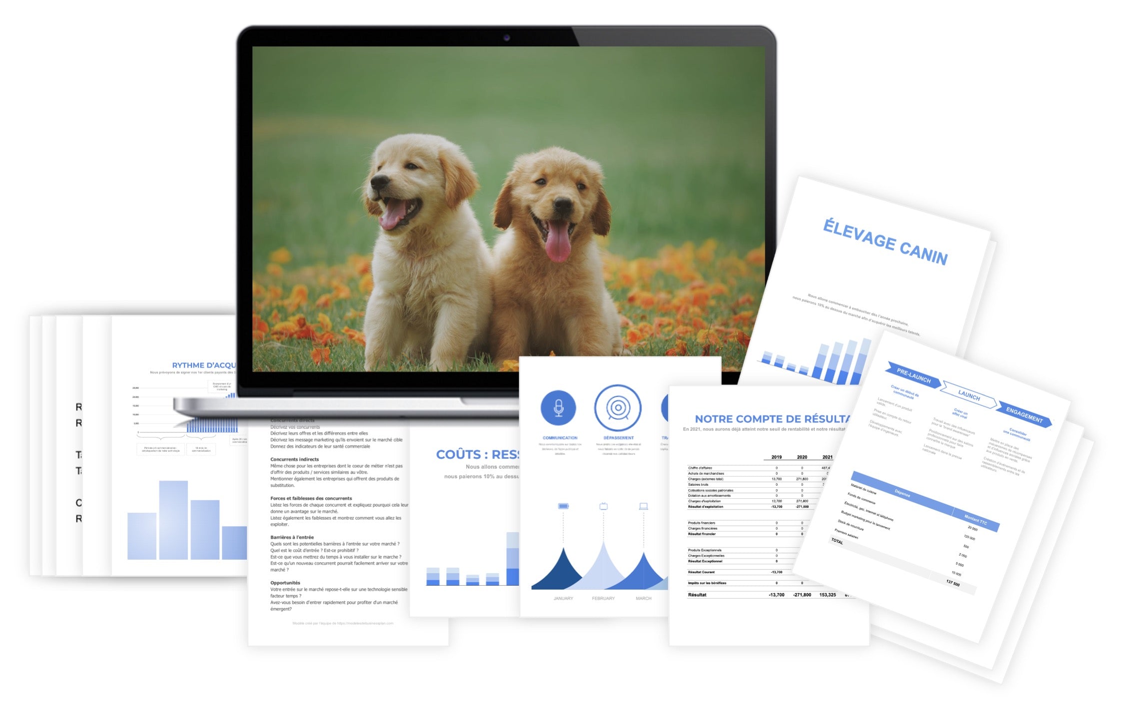 Élevage Canin Prévisionnel Financier