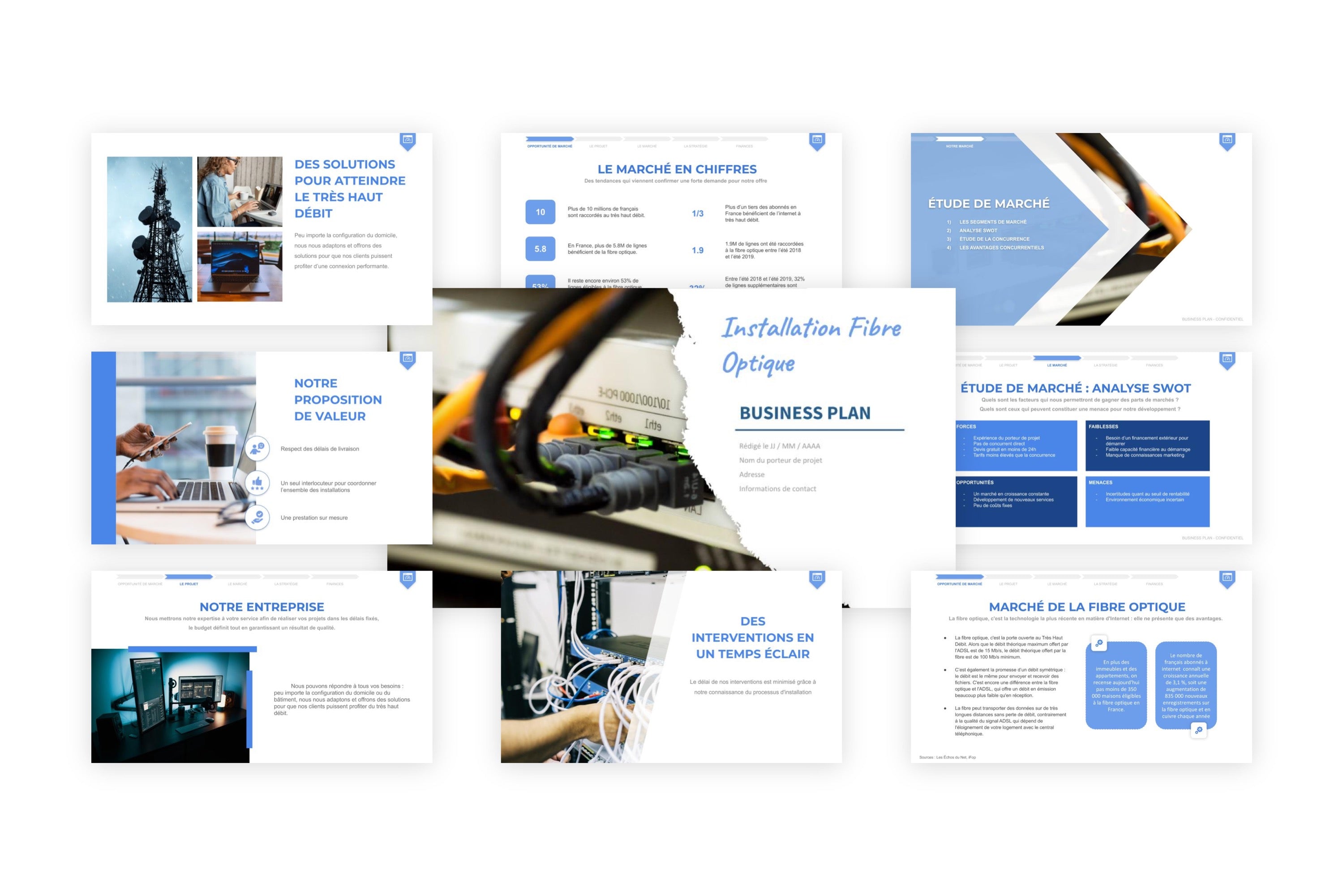 Fibre Optique Business Plan modele
