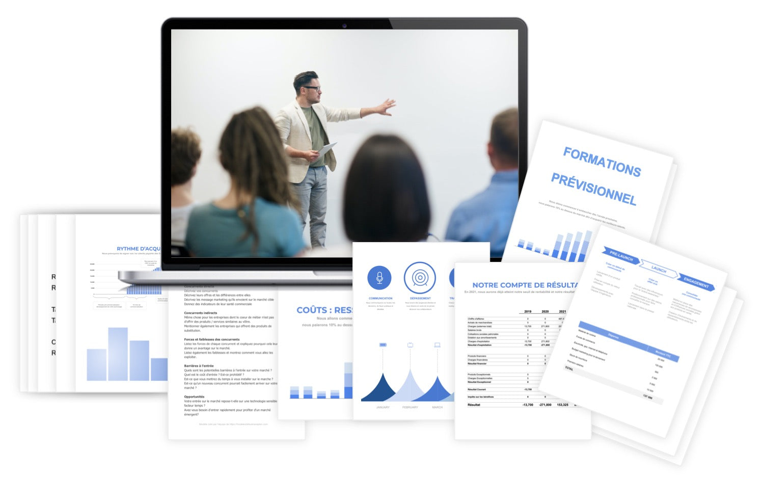 Organisme de Formations Prévisionnel Financier modele