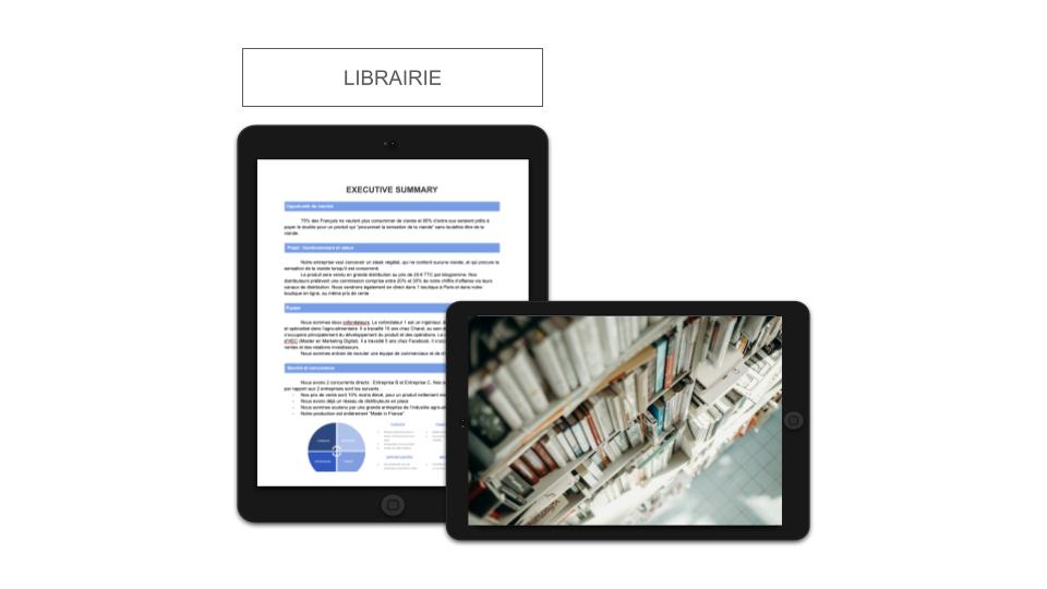 Librairie Executive Summary