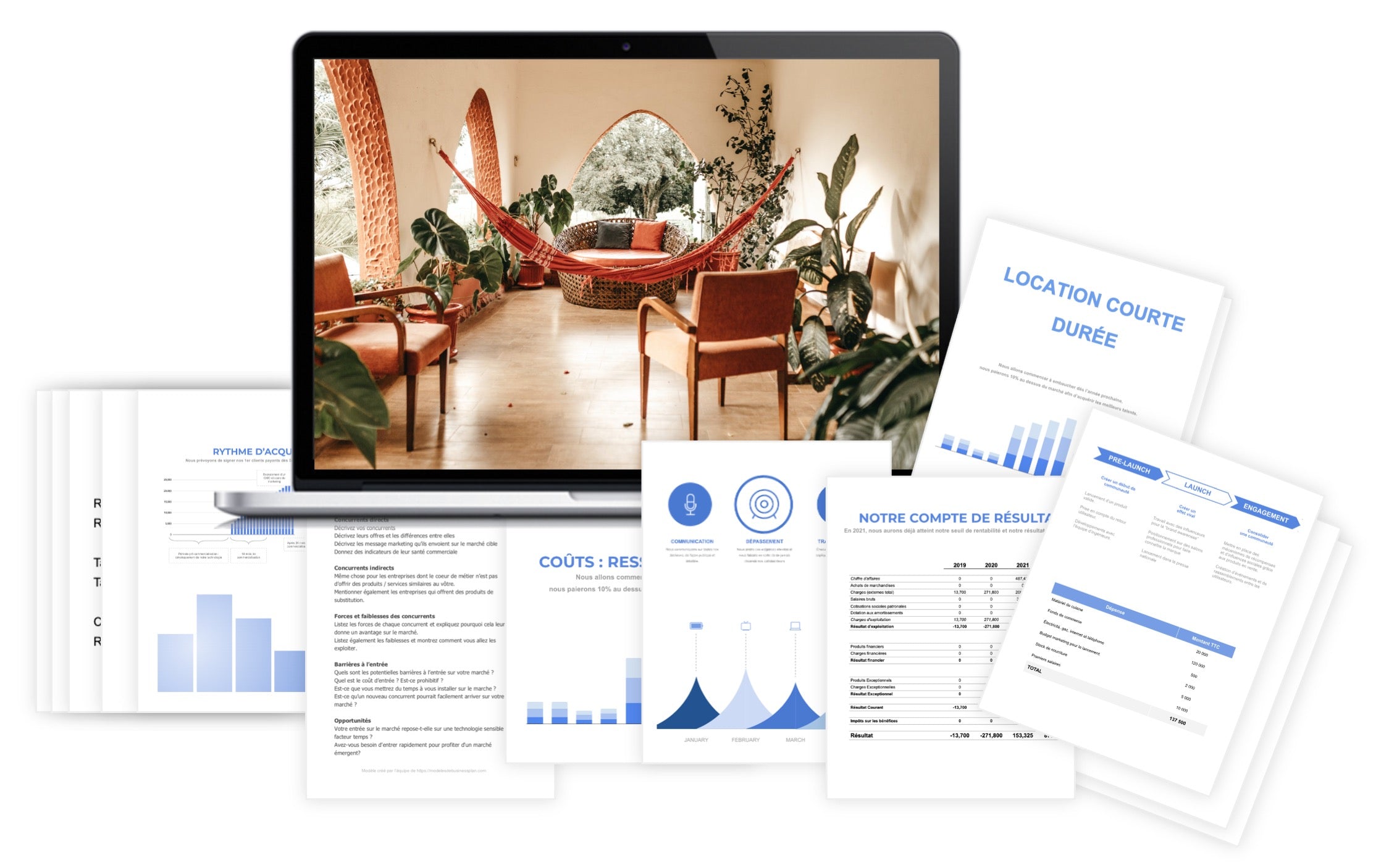 Location Courte Durée Prévisionnel Financier