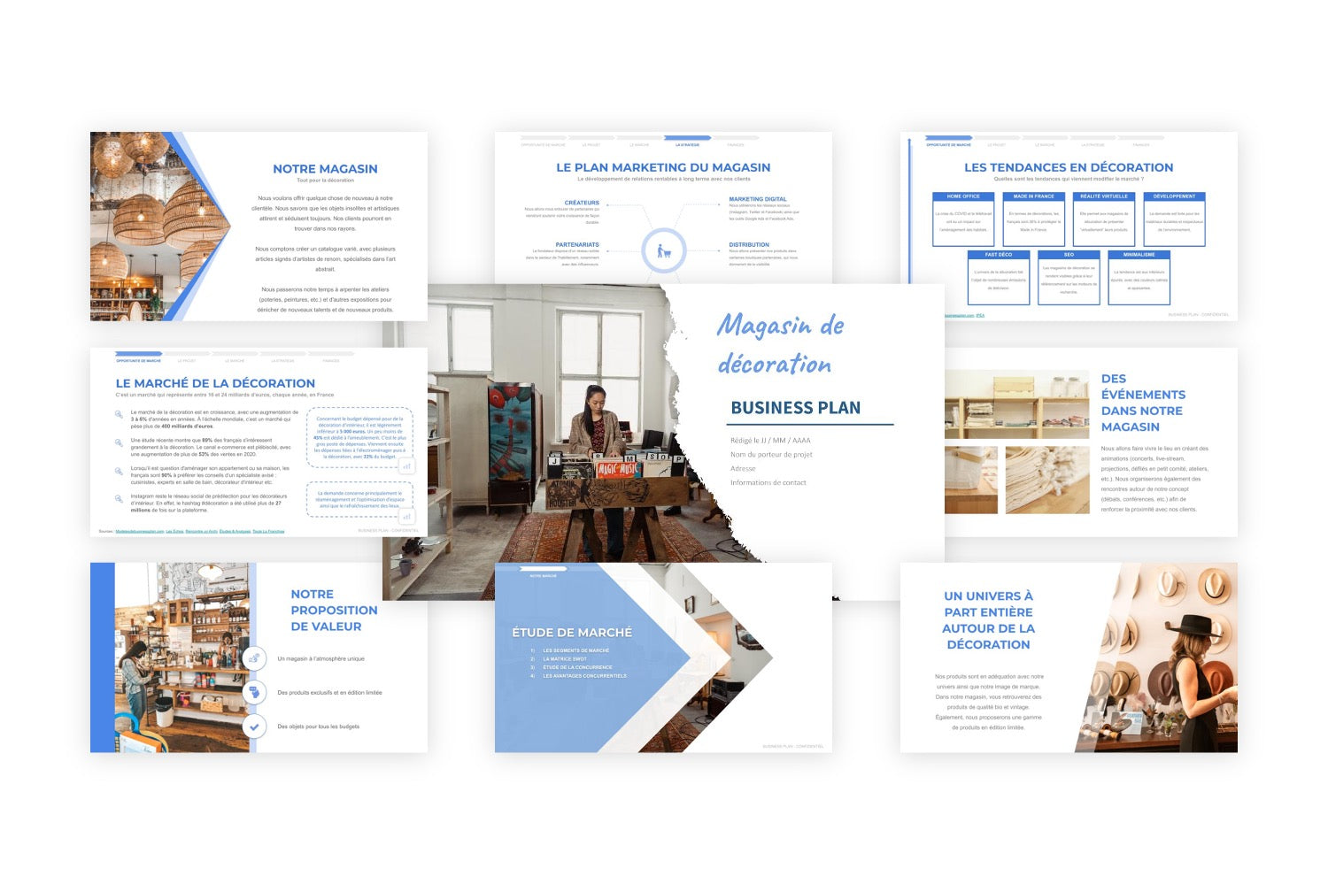 Magasin de Décoration Business Plan