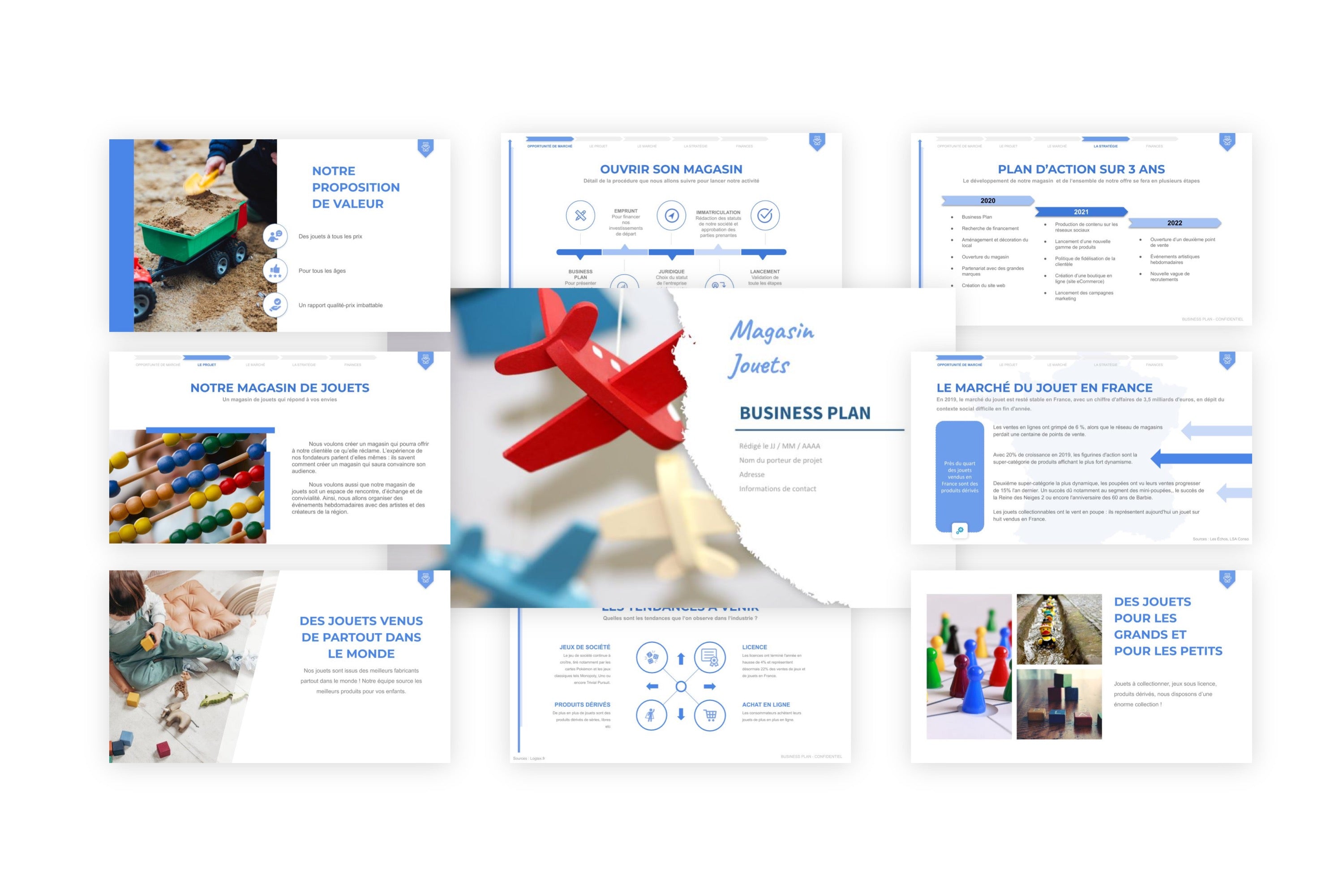 Magasin de Jouets Business Plan modele