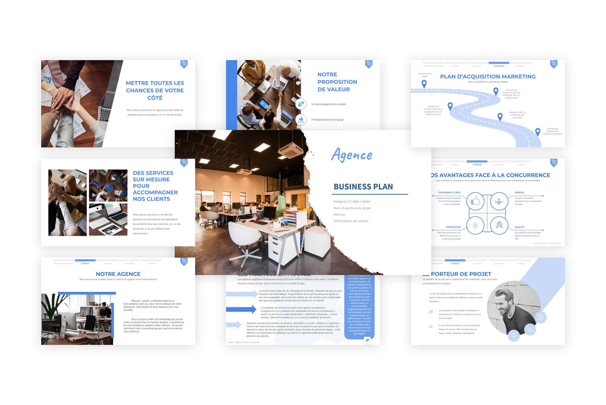Business plan Agence