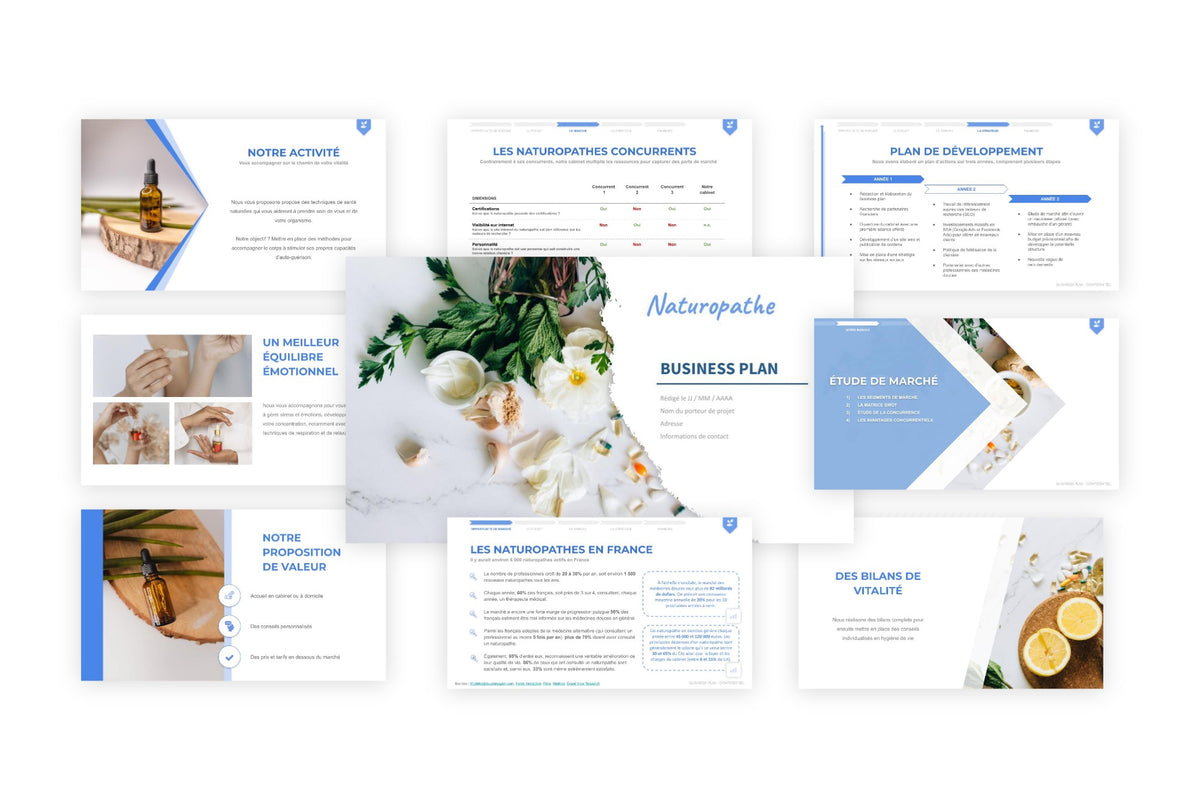 Business plan Naturopathe