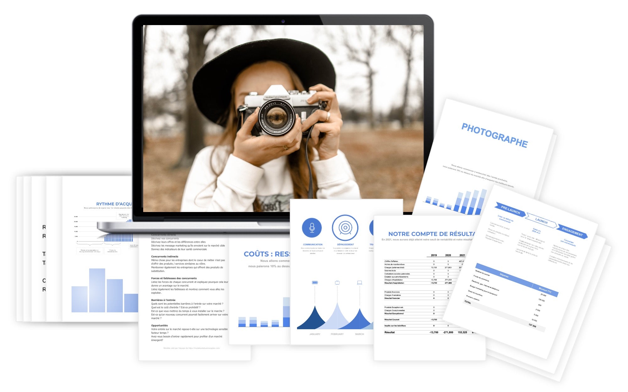 Photographe Prévisionnel Financier