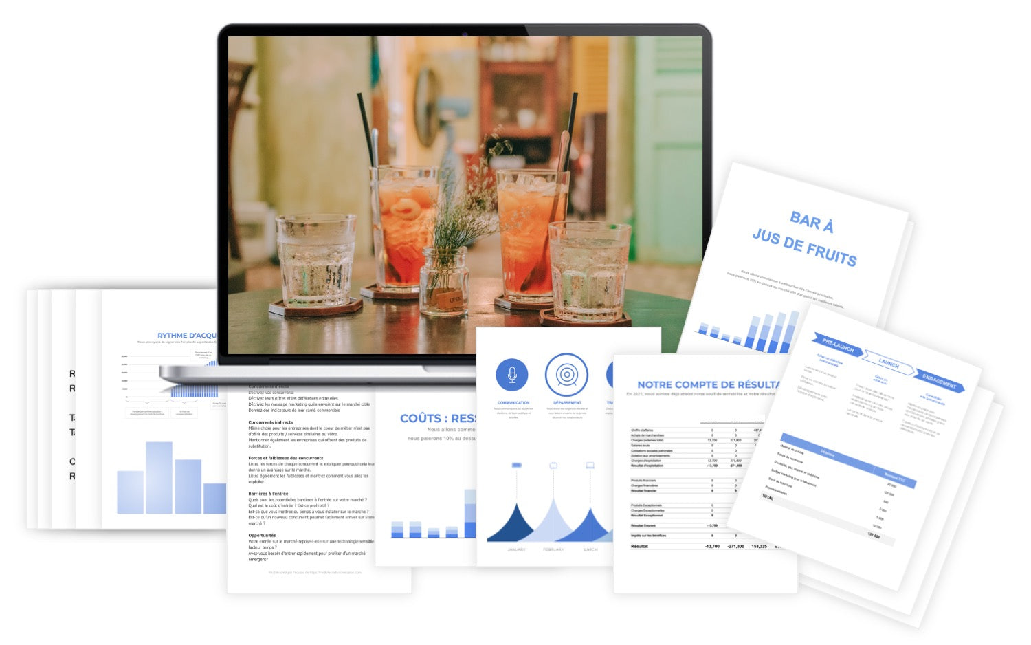 Bar à Jus de Fruits Prévisionnel Financier