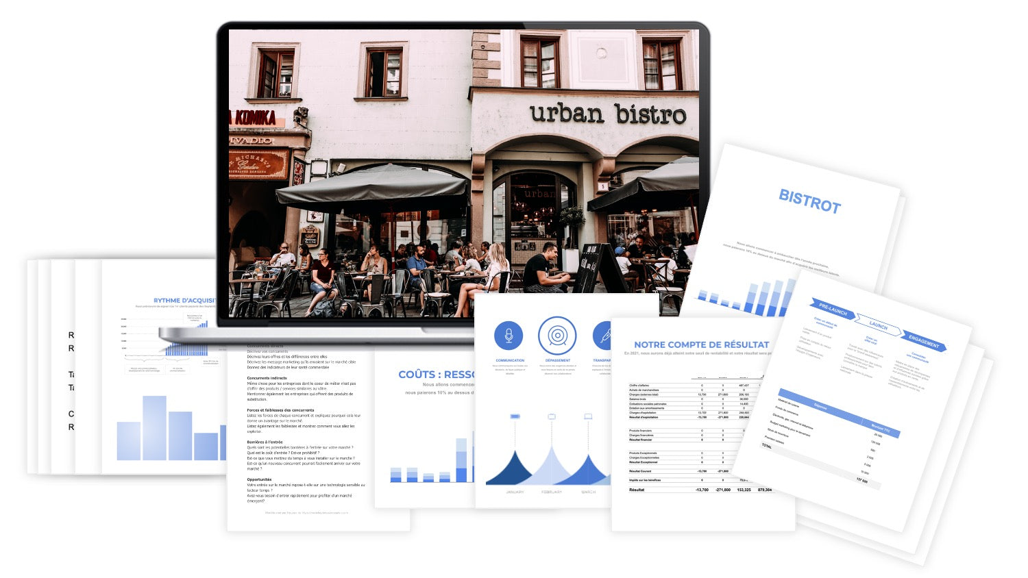 prévisionnel financier bistrot