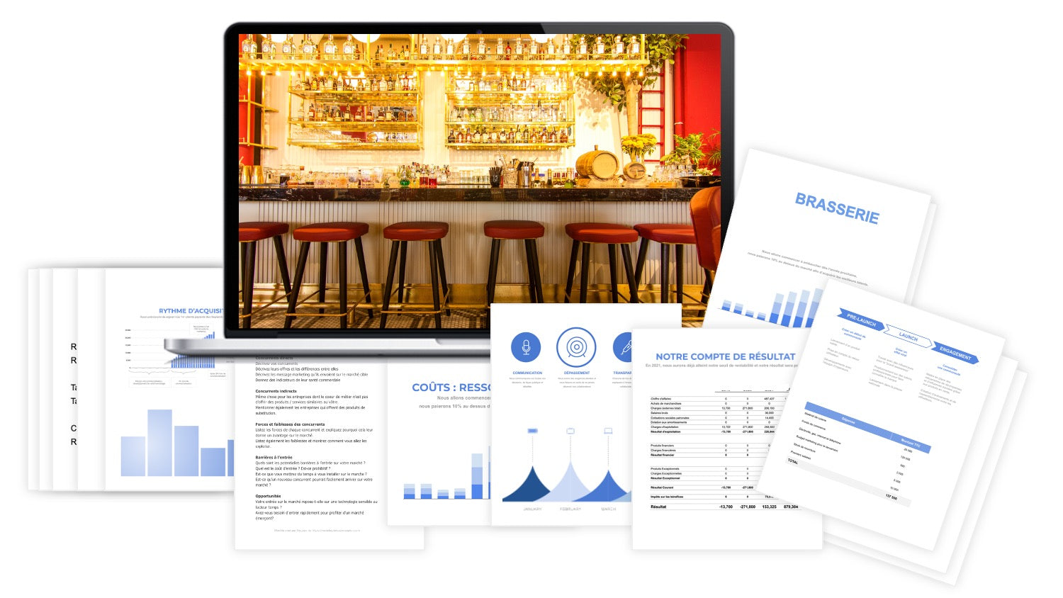 prévisionnel financier brasserie