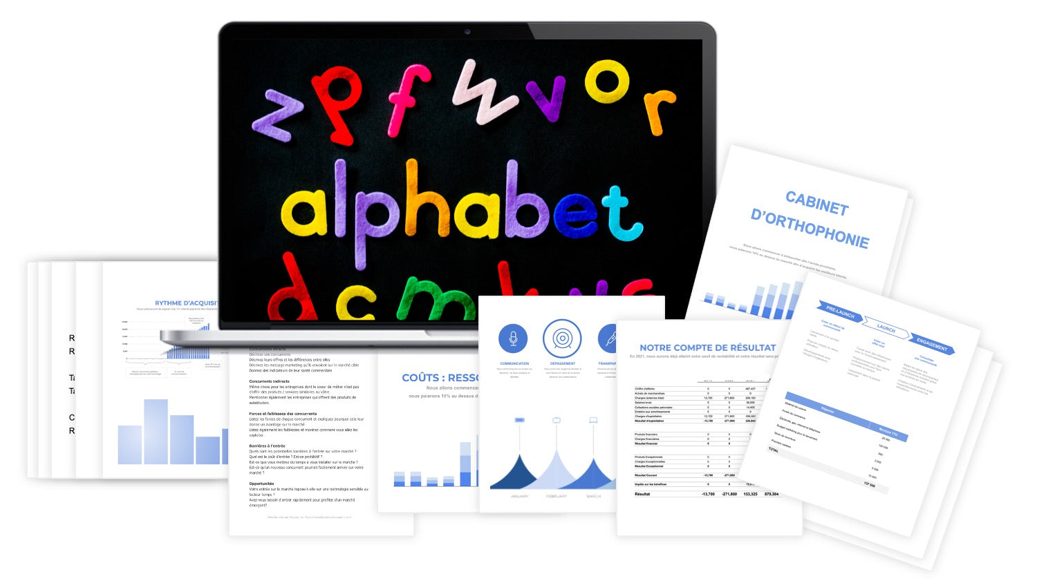 prévisionnel financier cabinet d'orthophonie