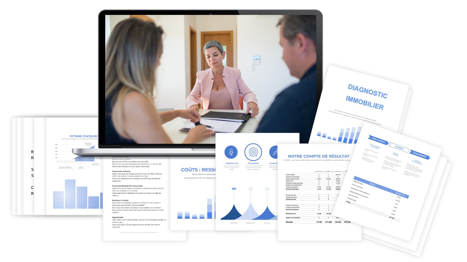 prévisionnel financier diagnostic immobilier