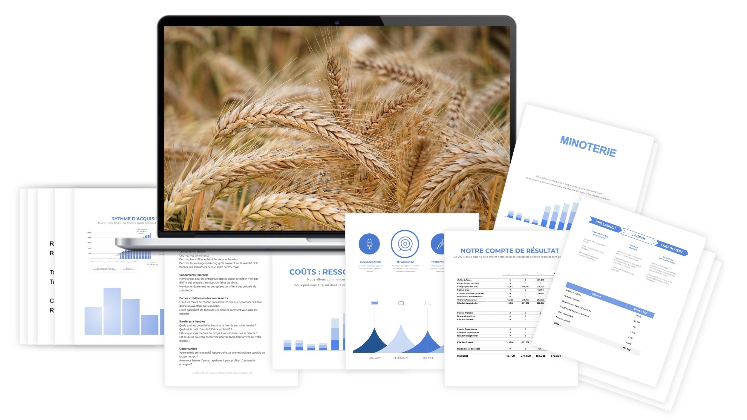 Minoterie prévisionnel financier