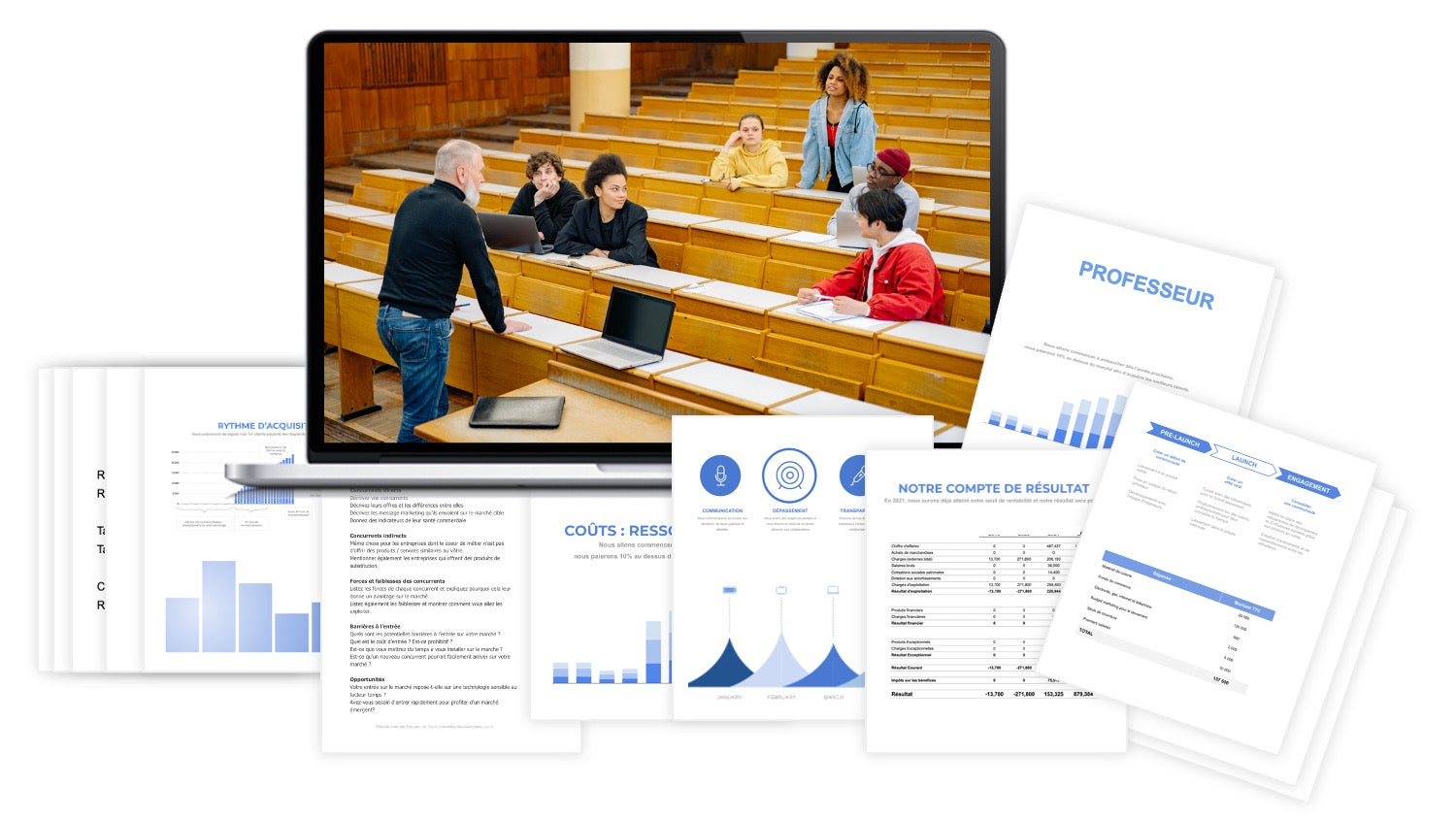 prévisionnel financier professeur