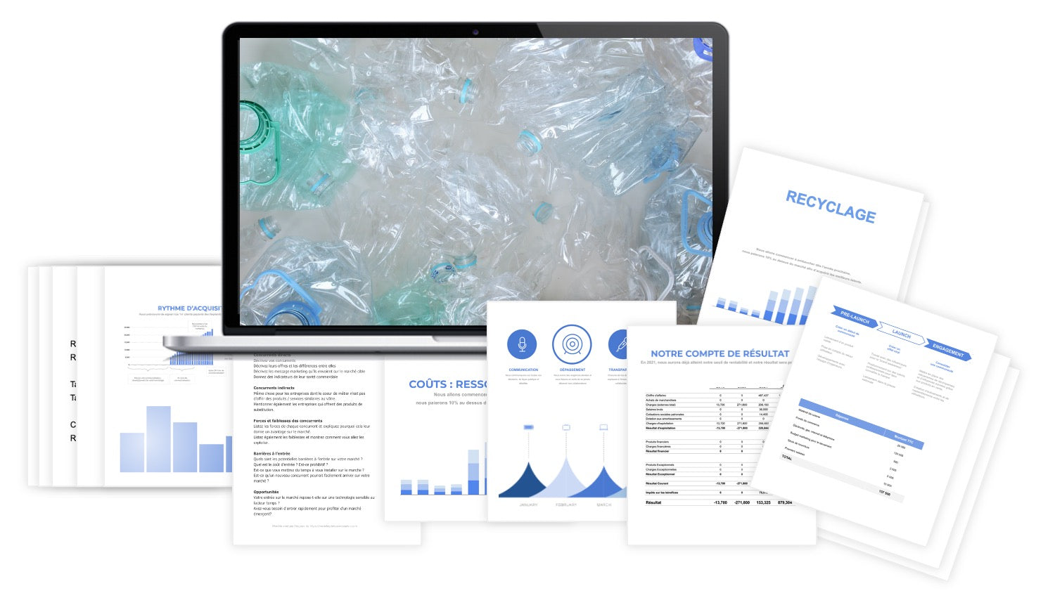 prévisionnel financier recyclage