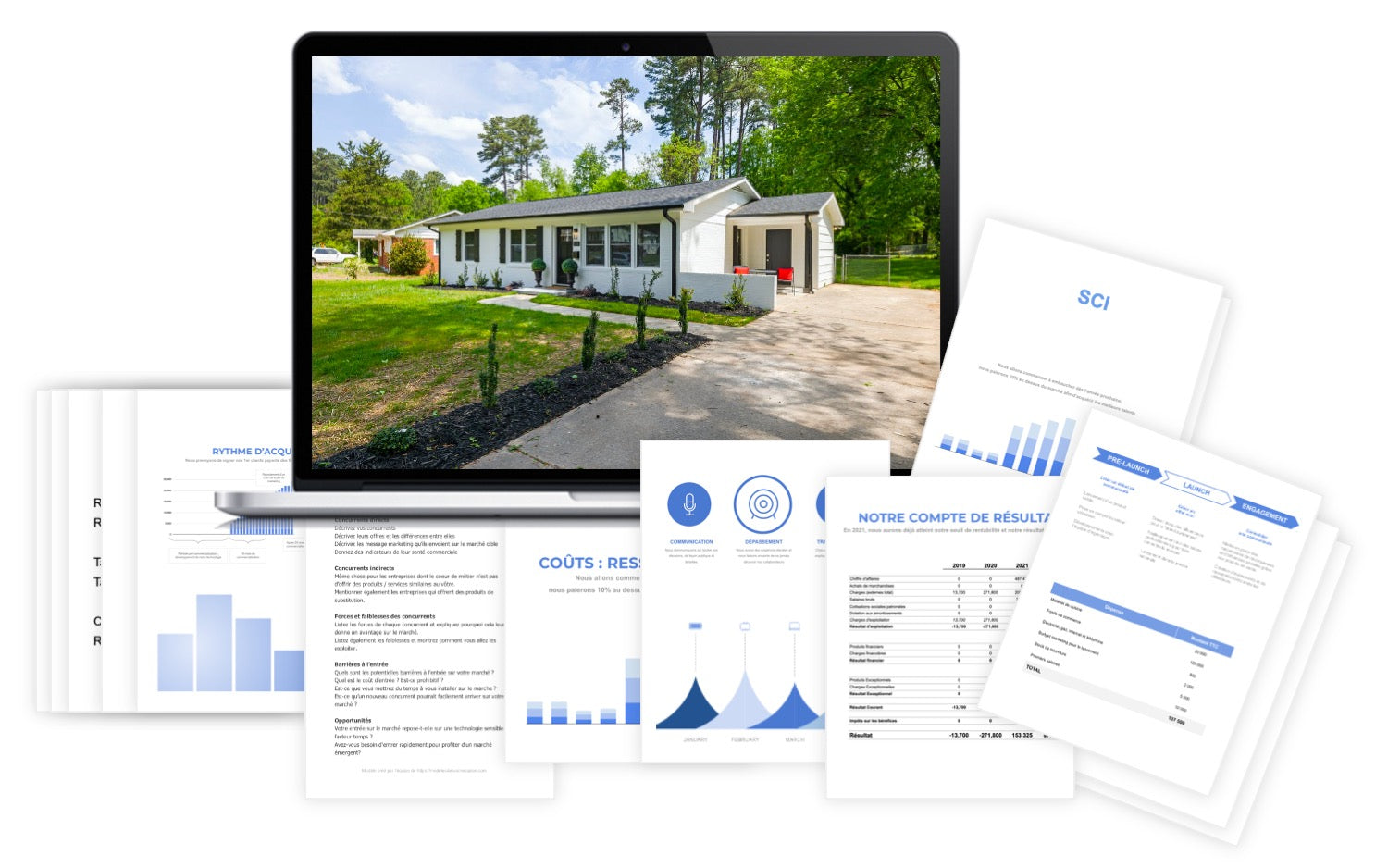 SCI Prévisionnel Financier