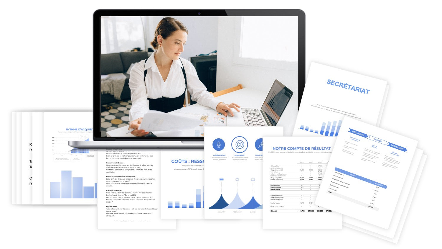 prévisionnel financier secrétariat