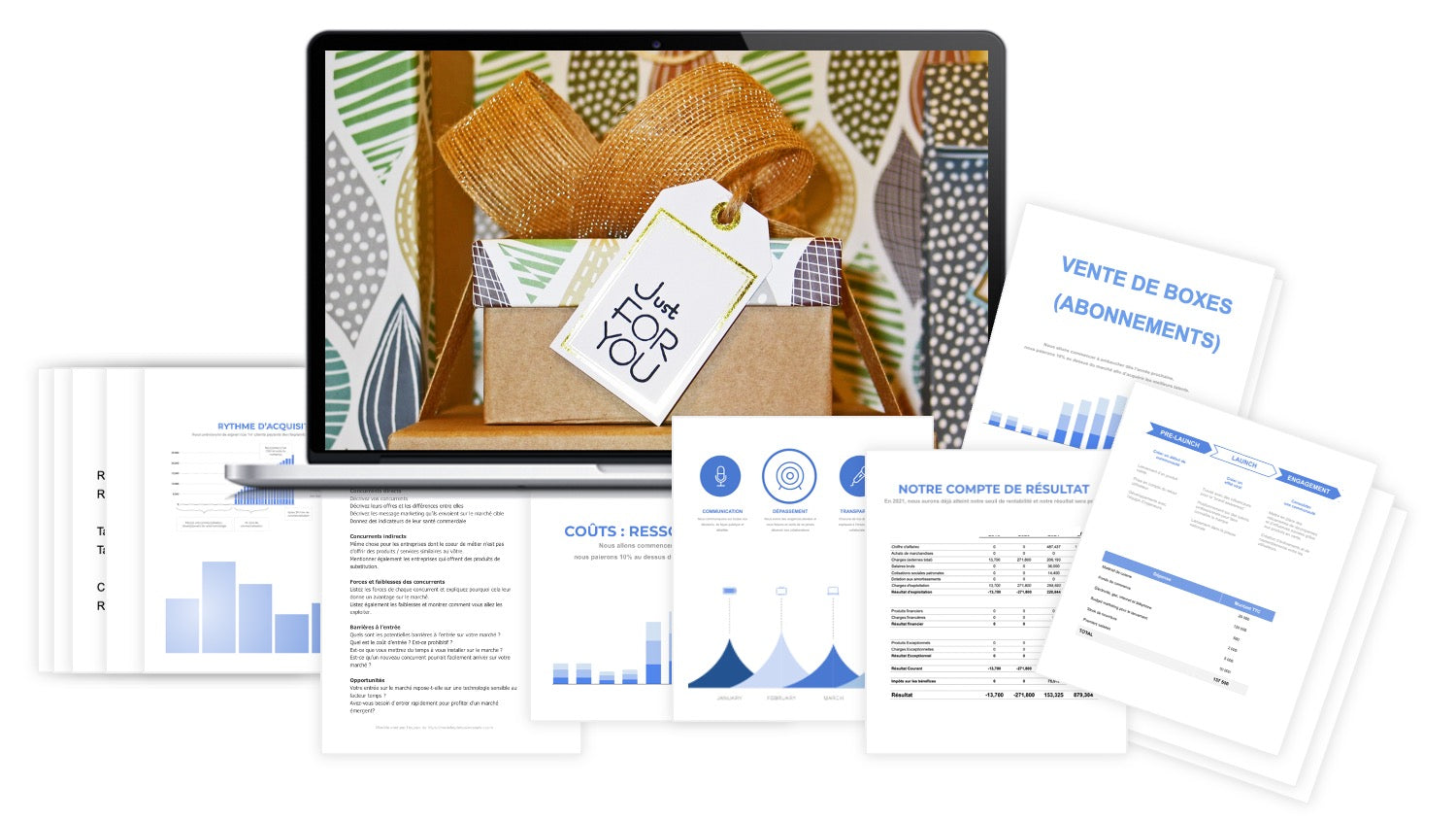 prévisionnel financier vente de boxes