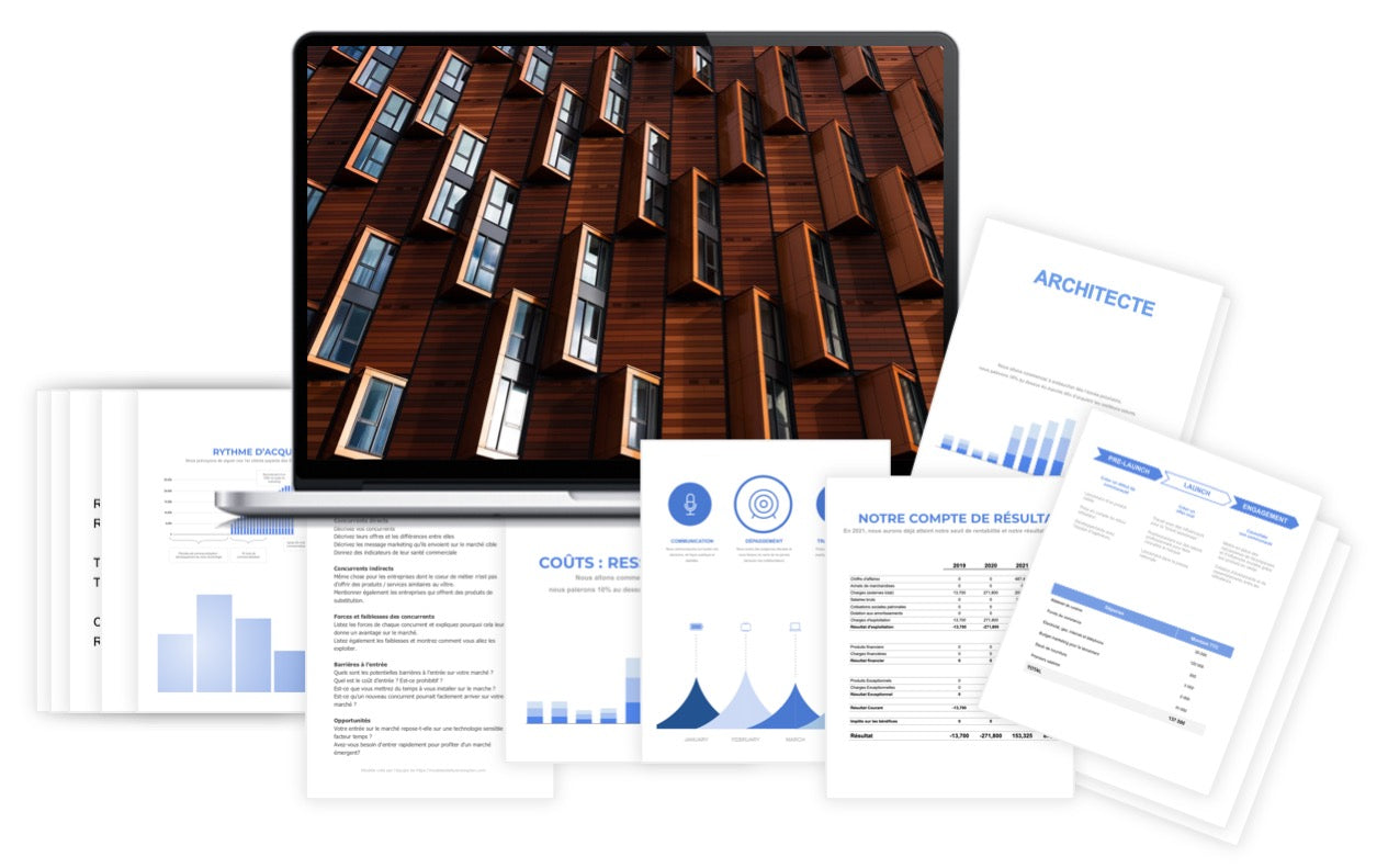 Architecte Prévisionnel Financier modele