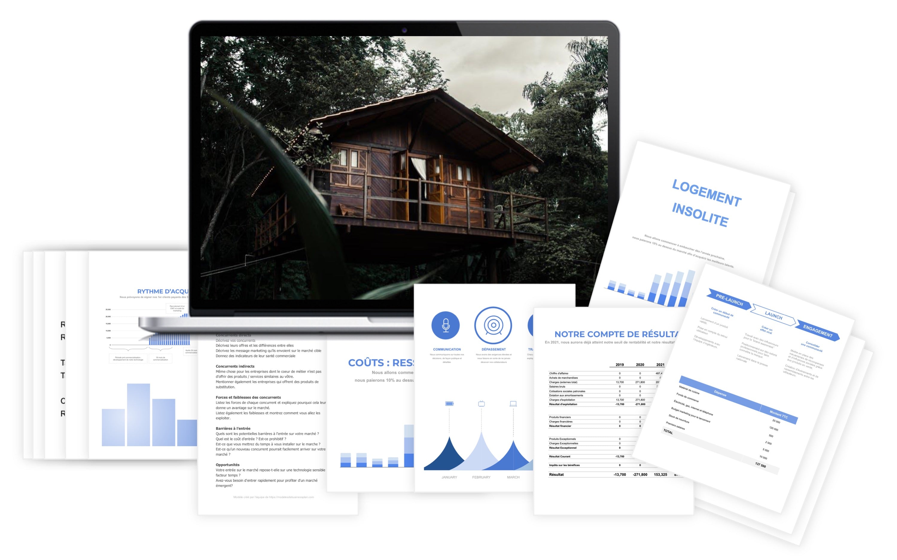 Logement Insolite Prévisionnel Financier