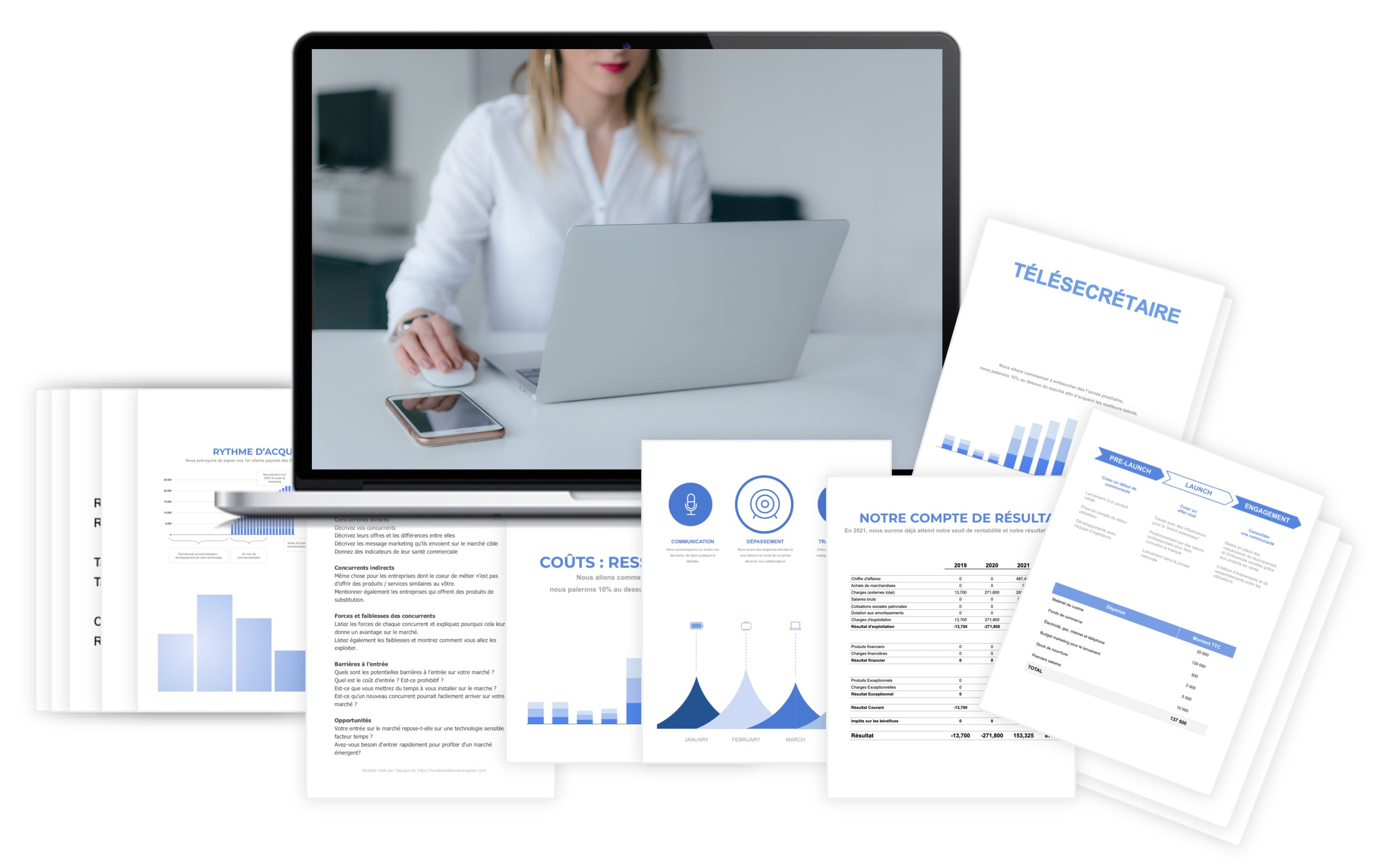 Secrétaire à Distance Prévisionnel Financier