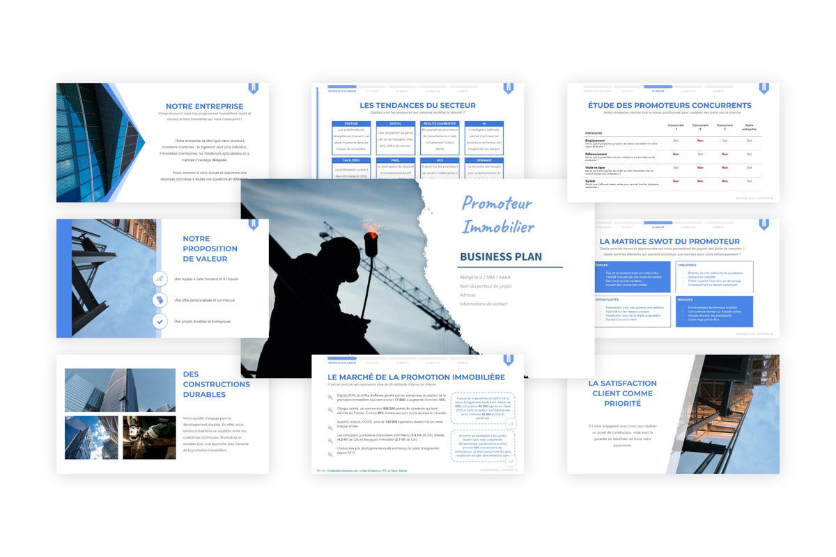 Business plan Promoteur Immobilier