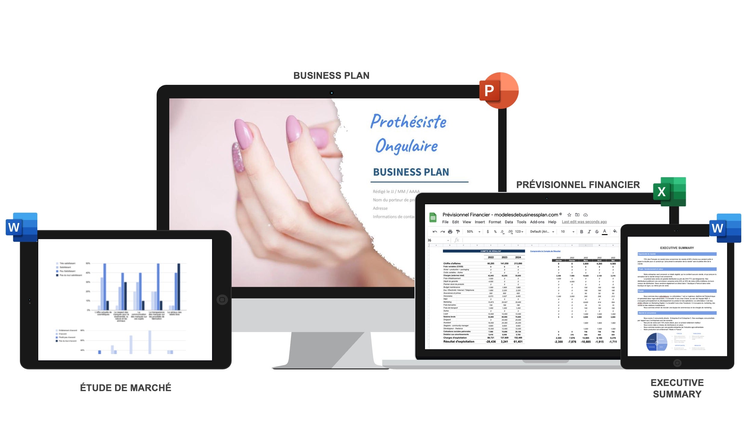 Prothésiste Ongulaire Pack Complet