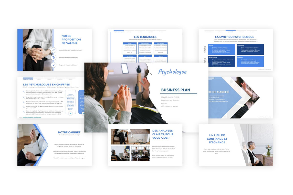 Business plan Psychologue