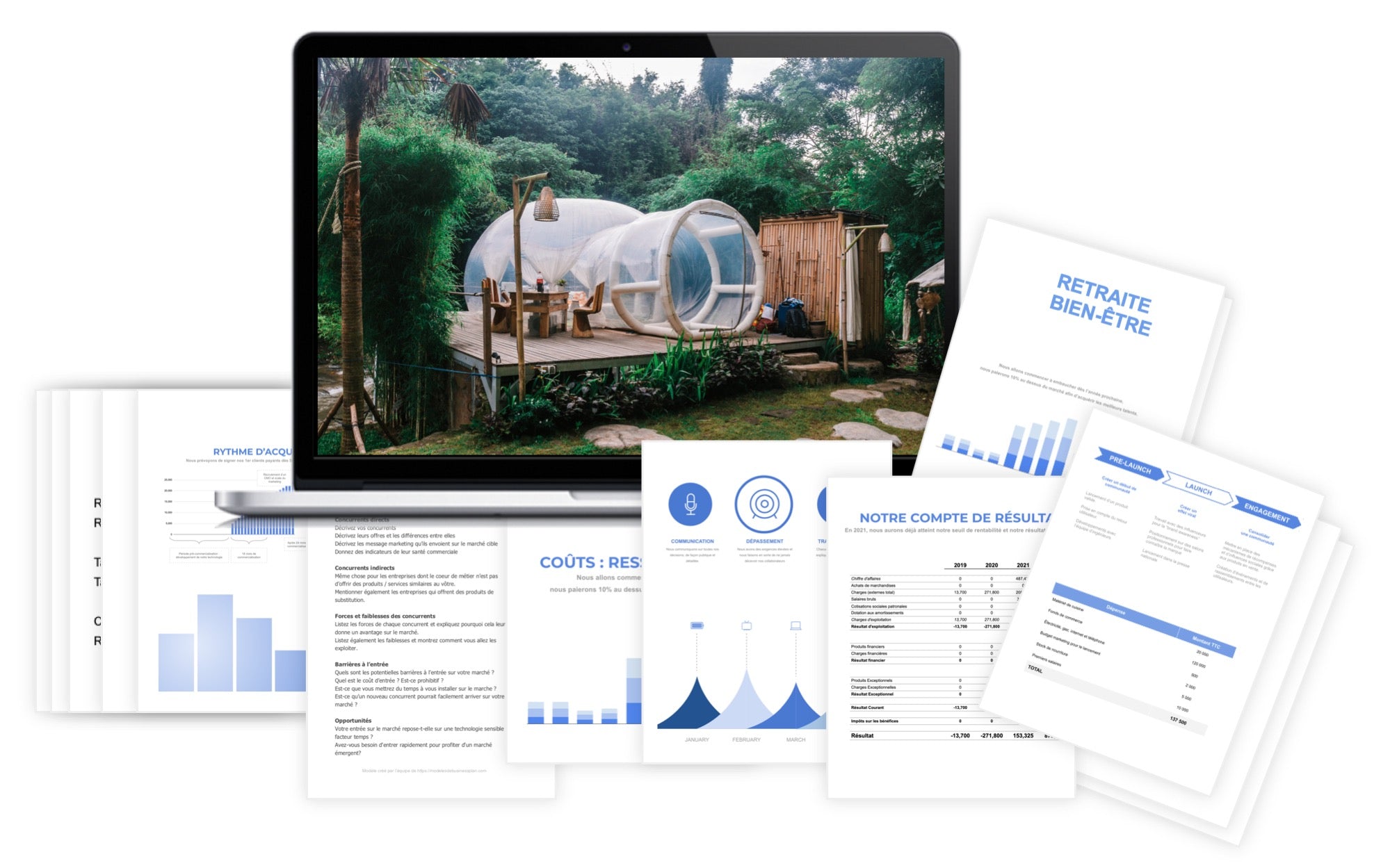 Retraite Bien-Être Prévisionnel financier modele