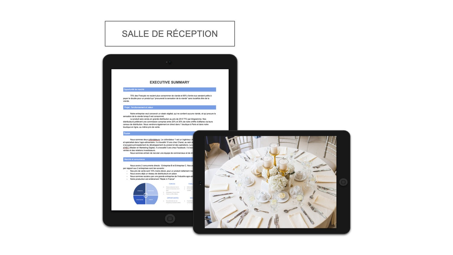 Location Salle de Réception Executive Summary
