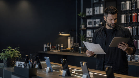 Combien rapporte une boutique de smartphones aujourd'hui ?