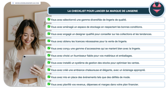 Lancer sa marque de lingerie : guide, étapes, conseils et erreurs à éviter