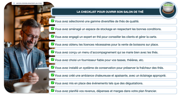 Comment estimer la capacité d'accueil nécessaire pour un salon de thé ?