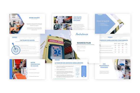 Réussir le business plan d'un service d'ambulanciers