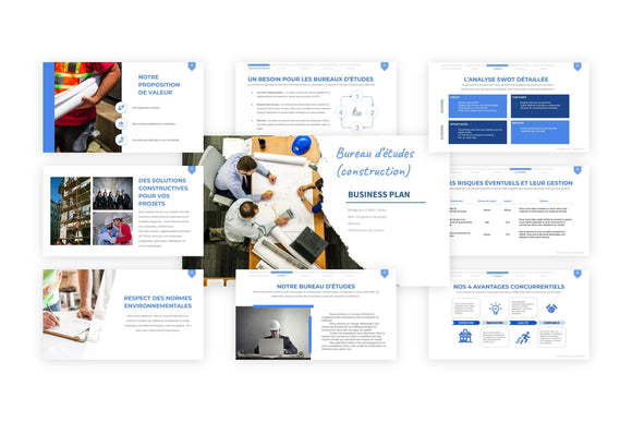 Réussir le business plan d'un bureau d'études construction